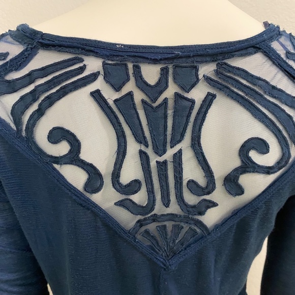 Free People Lace Back Shirt - Picture 4 of 8